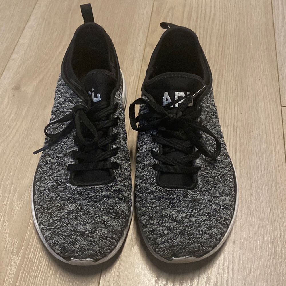 Gray & Black APL Techloom Phantom Sneakers